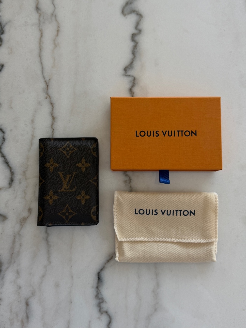 Louis Vuitton Pocket Organizer Monogram Canvas